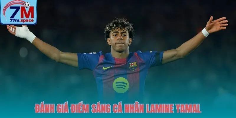 Màn trình diễn bùng nổ của Lamine Yamal trận Barca vs Celta