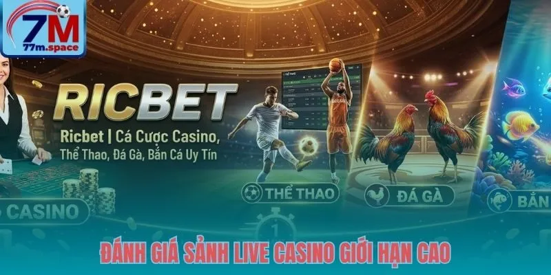 Không gian giải trí thượng lưu với mức cược khổng lồ