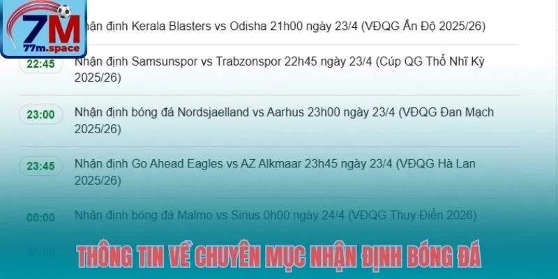 Nhận định bóng đá cùng dữ liệu khoa học nền tảng