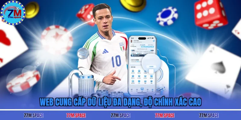 Web cung cấp dữ liệu đa dạng, độ chính xác cao